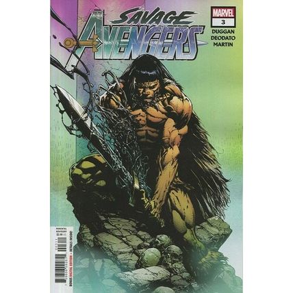 Savage Avengers (Vol 1) # 003 NM MODERN AGE COMICS