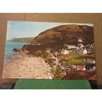 TRESAITH, CEREDIGION, WALES used postcard 1967 pm =