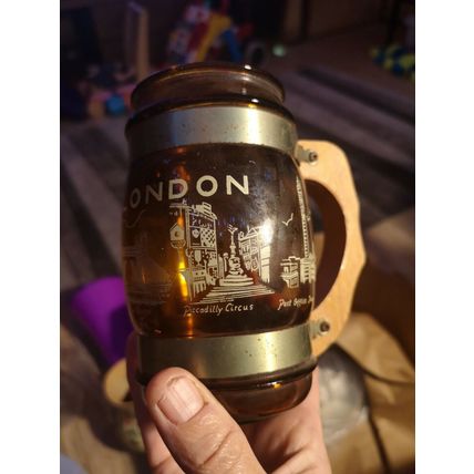 London souvenir Glass Tankard