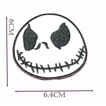 Skull Iron on Embroidered Sew Patch Badge Patches Crafts Lot of designs P178