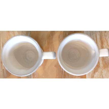 Pfaltzgraff Wyndham Pedestal Mug Pair Of 2 Pink Floral Pattern Coffee Tea