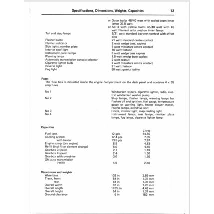 Vauxhall Victor FD Owners Maintenance Handbook 1973 900550767 PDF