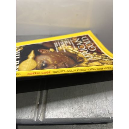 National Geographic Magazine October 1996 African Gold - Vintage Collectable