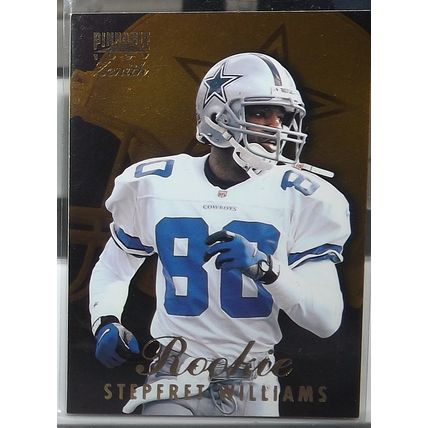 1997 Pinnacle Zenith STEPFRET WILLIAMS (Cowboys) Rookie Card #99