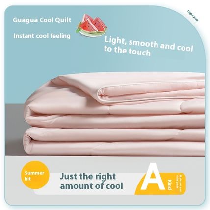 Quilt Spandex Cool Silk Summer Ice Cream Airable Cover Washed Resistant No Fade