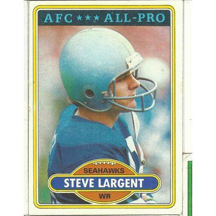 1980 TOPPS STEVE LARGENT #450