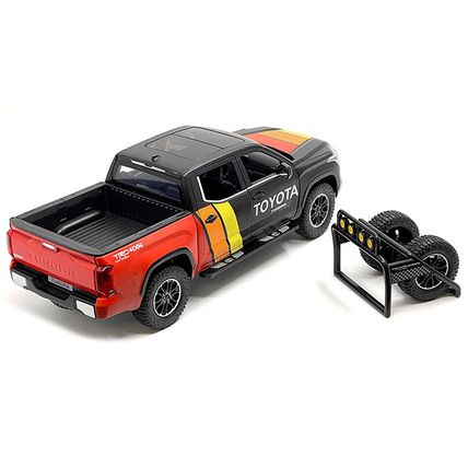 2023 Toyota Tundra TRD 4x4 Pickup Truck Black and Red with Stripes with Sunro...