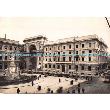 D100383 Milano. Piazza della Scala. Garami rag. Garanzini. Milano. Roma