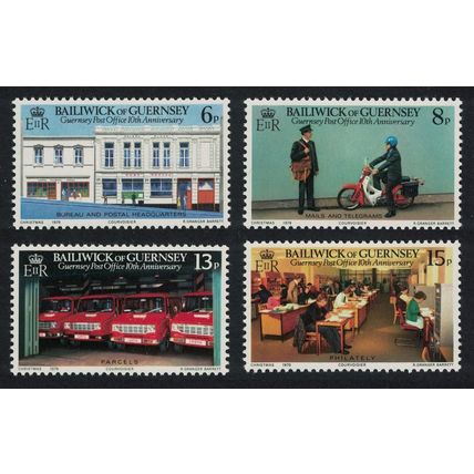 Guernsey Post Administration 4v 1979 MNH SG#207-210 Sc#195-198