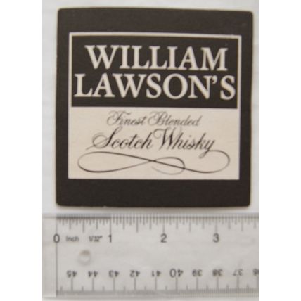 vintage Beer Mat - William Lawsons Scotch Whisky