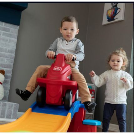 Step2 Up & Down Roller Coaster Kids Ride On Toy, Push Car, Indoor/Outdoor Playse
