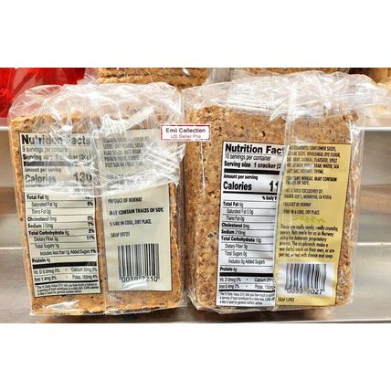 Trader Joe’s Norwegian Gluten Free Seeds & Grains Crispbread Bundle 7.55oz 214g