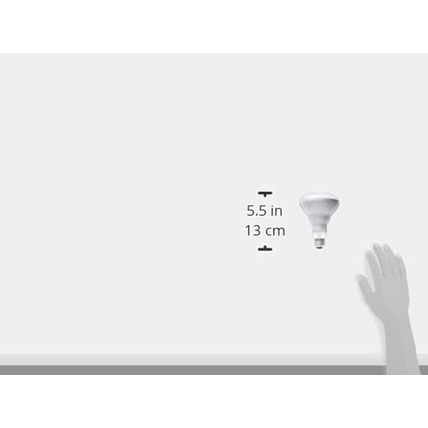 PHILIPS 408662 Soft White 65-Watt Br30 Indoor Flood Light Bulb, 4 Count (Pack of