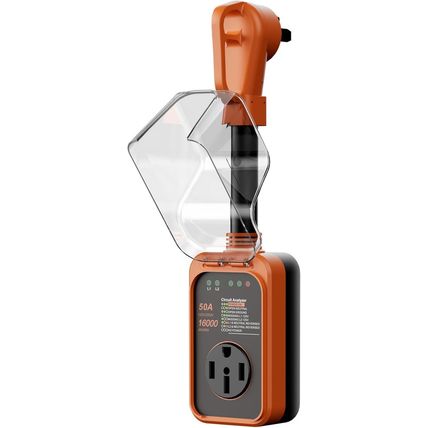 RV Surge Protector 50 Amp, 16000J Surge Protection RV Circuit Analyzer, Automati