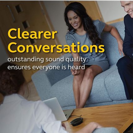 Jabra Speak 510 UC Wireless Bluetooth Speakerphone – Outstanding Sound Quality,