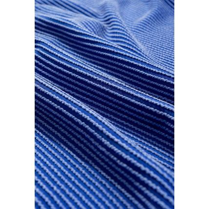 Bluing Corded GAME DAY Graphic Long Sleeve Crewneck Top