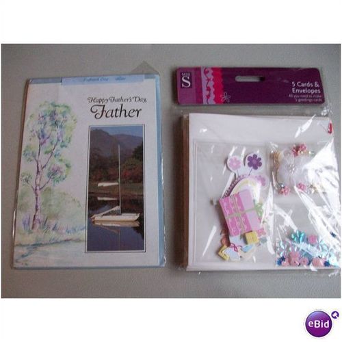 WH Smith 5 CARDS & ENVELOPES FATHER’S DAY CARD 6 CARDS