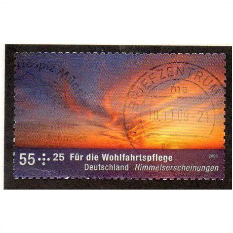 GER 2009 55c+ 25 (S/A) 'WELFARE FUNDS -CELESTIAL PHENOMENA FINE USED (EBID11294)
