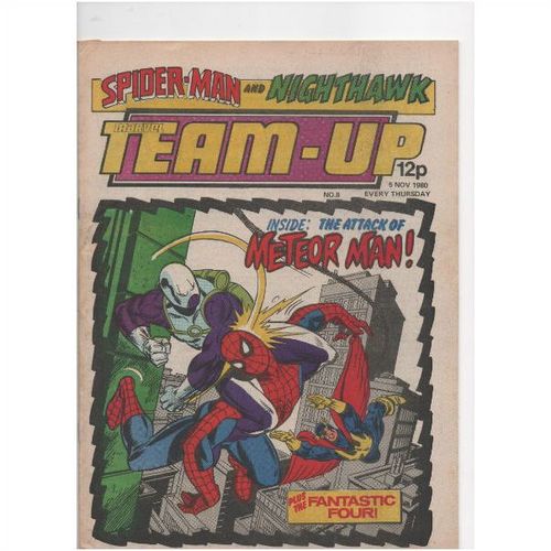 U.K. MARVEL - MARVEL TEAM-UP NO. 8 (1980)