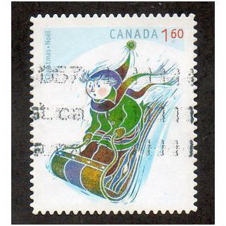 CAN 2008 $1.60 (S/A) 'CHRISTMAS' FINE USED (EBID27-709)