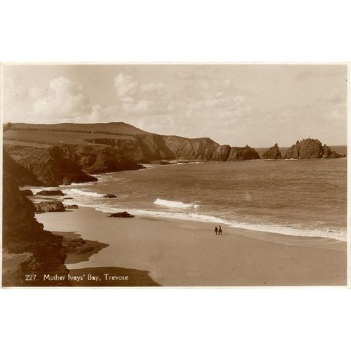Cornwall - PADSTOW - Mother Ivey's Bay, Trevose - RP - Maycock - c.1920/25