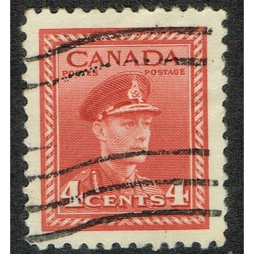 Canada 1942 War Effort 4c Carmine Lake SG380 GU