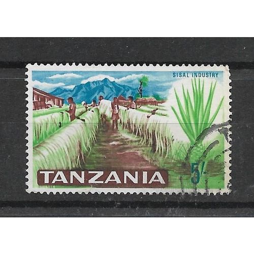 Tanzania.SG139 5s Sisal Industry.Fine Used.June19