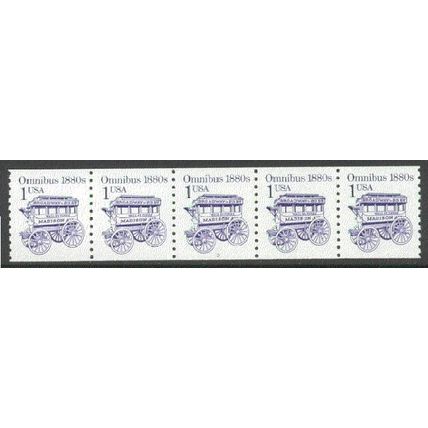 2225bv 1c Omnibus Fine MNH SG PNC 3/5 R0449