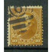Used 283 10c Daniel Webster Average M05307