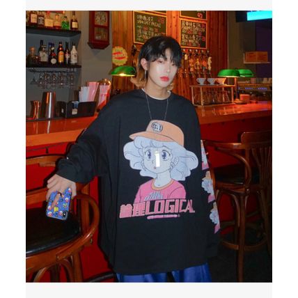 Vintage Japan Made Extreme Logical Anime Manga T-shirt Long Sleeve