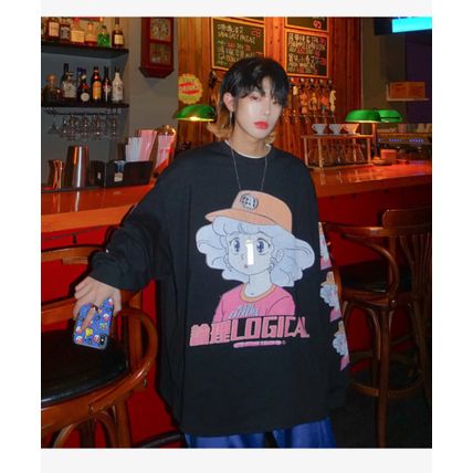 Vintage Japan Made Extreme Logical Anime Manga T-shirt Long Sleeve