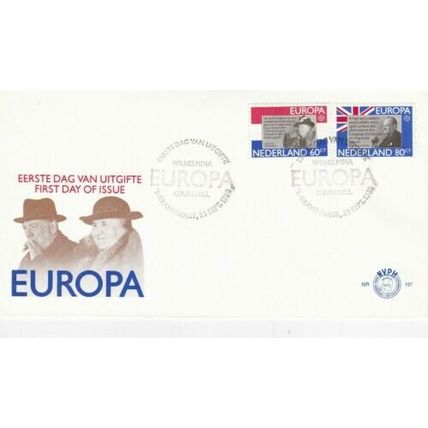Netherlands 1980 Europa CEPT FDC special cancel Unaddressed VGC No.187