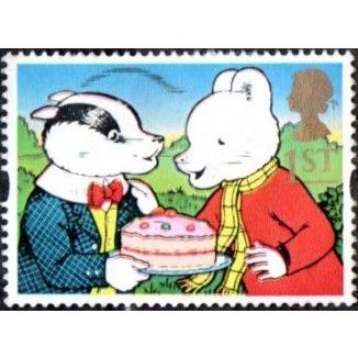 1993 Greetings Booklet, Gift Giving. 1st,Value. Bil Badger & Rupert. Fine Used.