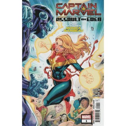Captain Marvel: Assault on Eden (2023) #1 Marvel Comics MONICA RAMBEAU Photon