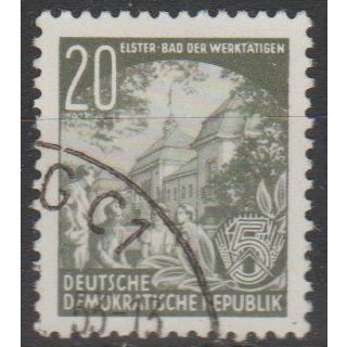 Mi: 370 used 1953 Cat € 5