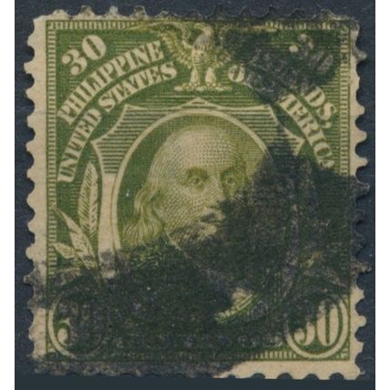Franklin: 30c - Philippines 1906 - FH - MiNr 246