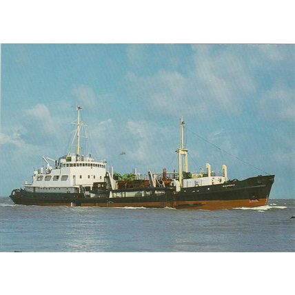 Bleasdale Suction Dredger Shipping Postcard (S10881)