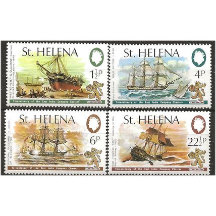 St Helena 1973 Tercentenary Set SG347-350 Unmounted Mint . .. .