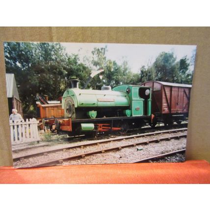 USKMOUTH 1 steam engine photograph.. Dean Forest Railway 10 x 15 cms. #