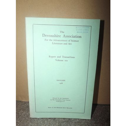 The Devonshire Association vol 101 DAWLISH 1969 GC