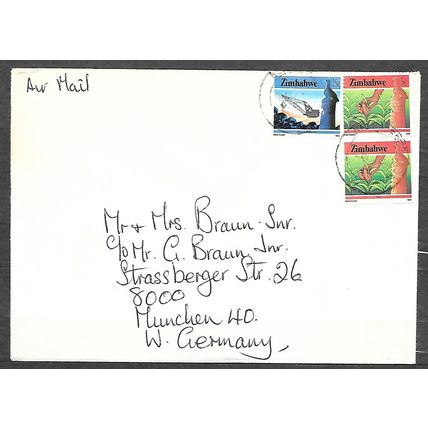 ZIMBABWE LETTRE - REF 3