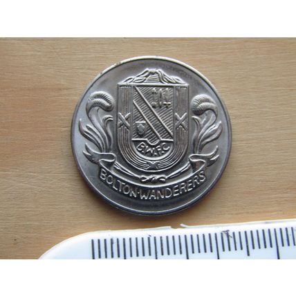 1972 FA Cup Centenary Bolton Wanderers Token (e111)