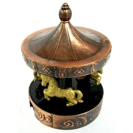 Carousel Die Cast Metal Collectible Pencil Sharpener