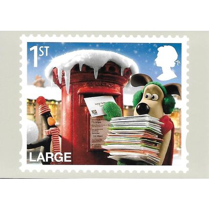 Great Britain SG 3128/34 & MS3135 PHQ: Christmas with Wallace and Gromit
