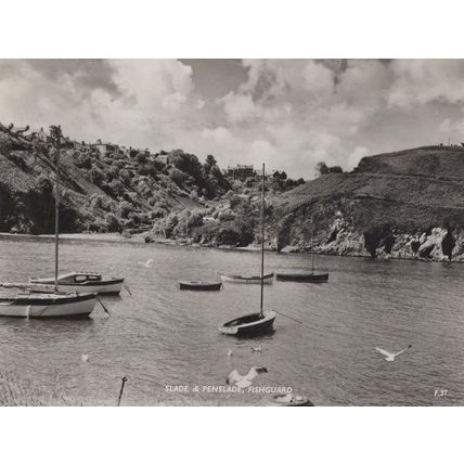 Fishguard Penslade Pembrokeshire Real Photo Scottish Postcard