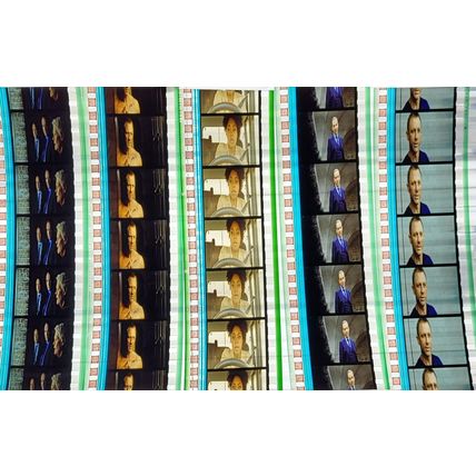 Skyfall. Pk MULTI QVF - A004d. - 5 STRIPS OF 5 - 35MM FILM CELLS
