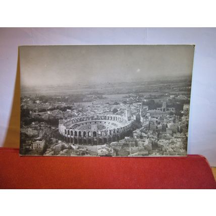 THE ARENA, ARLES, FRANCE unused antique postcard RP dated 1929 =