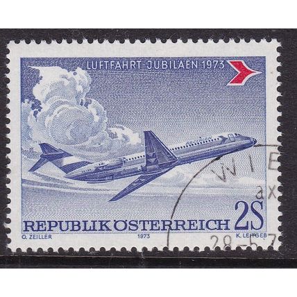Austria 1973 Mcdonnel DC 9 Fine Used SG 1658 VGC