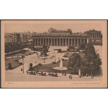 Lustgarten und Altes Museum, Berlin, c.1920 - Wollstein AK