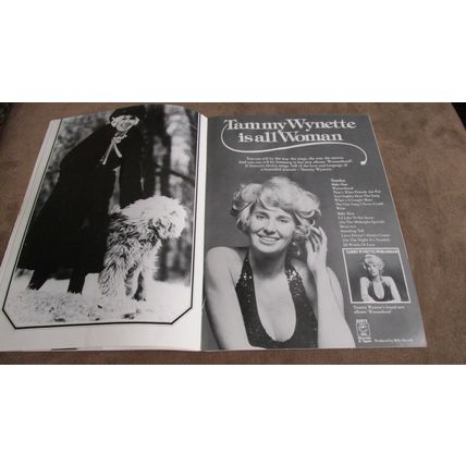 1978 Tammy Wynette concert programme - Country & Western Music